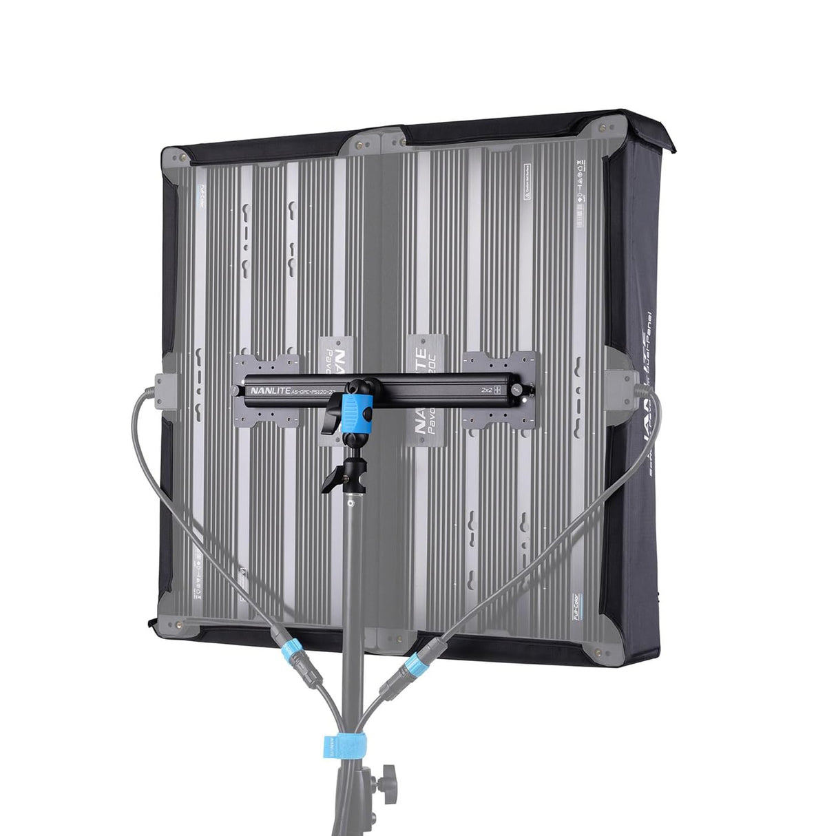 NANLITE PavoSlim 120B/C用 デュアルカプラーキット AS-DPC-PS120-KIT