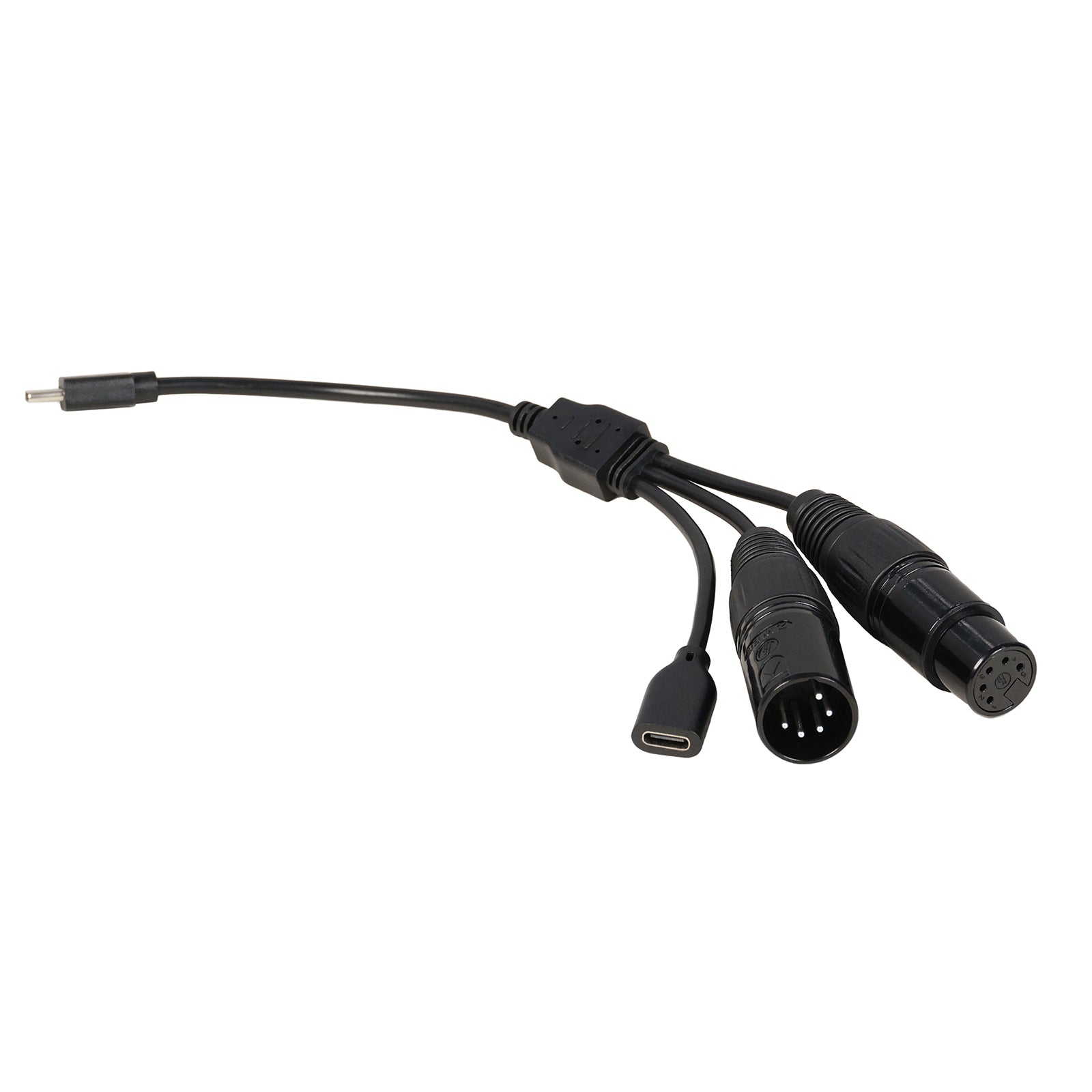 NANLITE CB-DMX-USBC-1/3II USB-C to DMX ケーブルスプリッター NANLITE CB-DMX-USBC-1/3II USB-C to DMX ケーブルスプリッター
