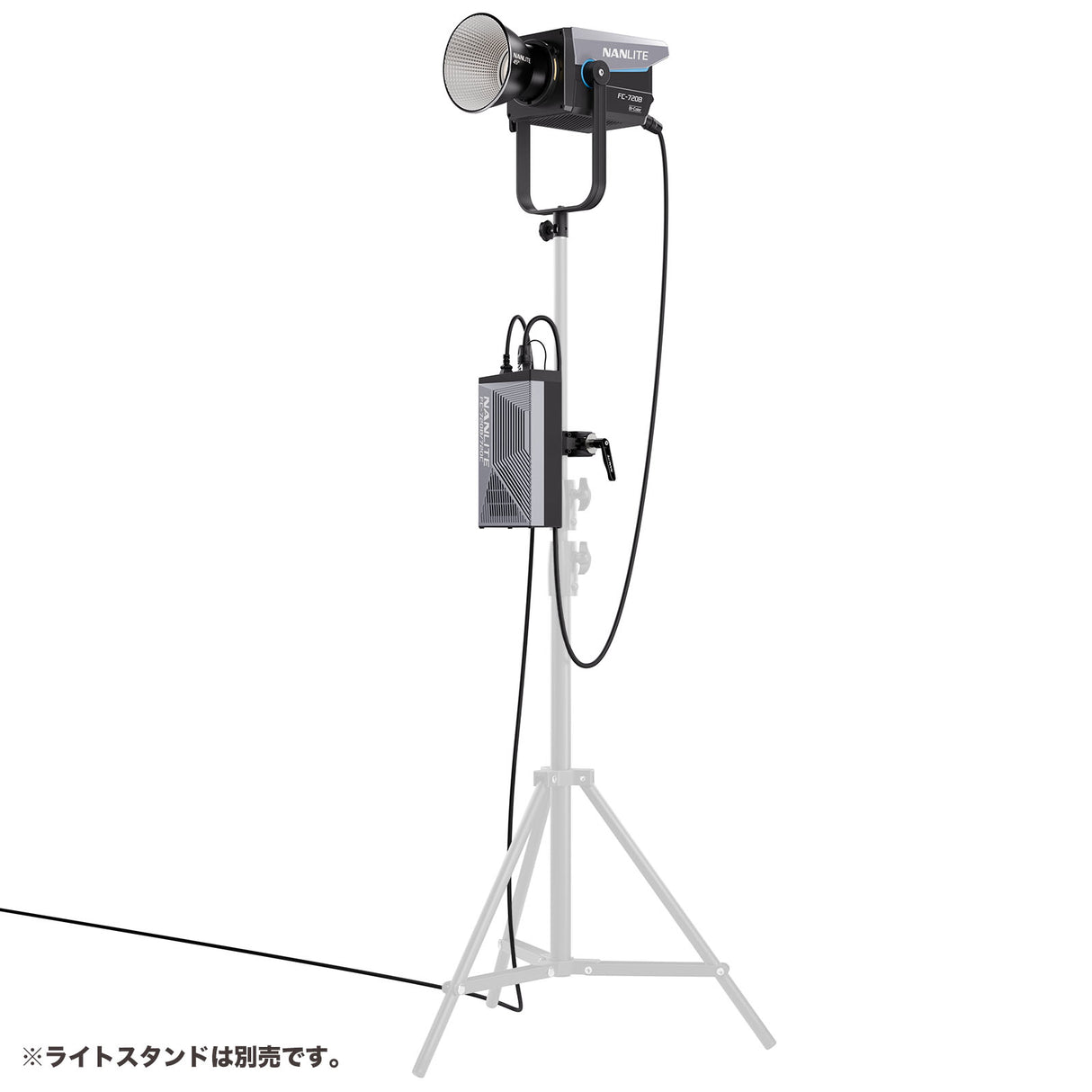 NANLITE FC-720B 撮影用ライト 750W バイカラーライト LEDスポットライト 2700-6500K