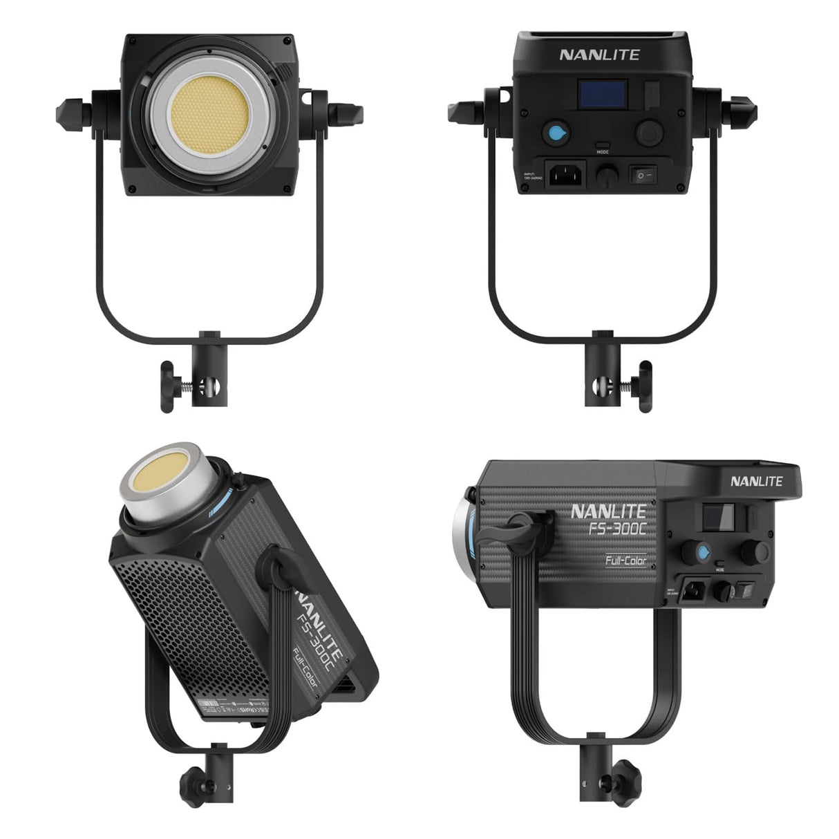 【期間限定】NANLITE FS-300C & Rapid90ソフトボックスセット 300W フルカラースポットライト