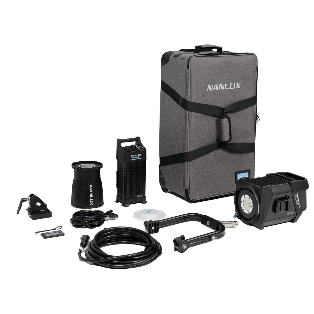 【先行セール】NANLUX Evoke 900C & FL-28セット 撮影用ライト フルカラースポットライト RGBLAC 出力940W 24ヶ月保証