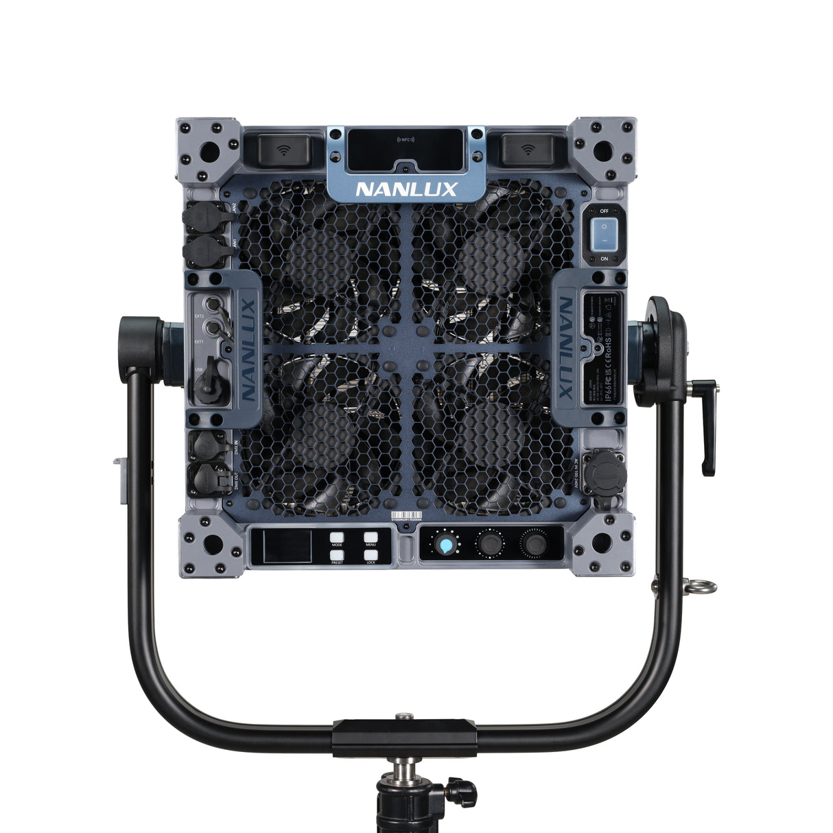 【発売予定】NANLUX Matrix 2500B スポットライト 2500W バイカラー 電動フレネルレンズ付属