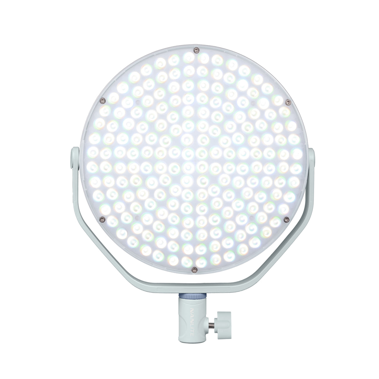 NANLITE miro 60c 撮影用ライト LED 丸型パネルライト フルカラー RGBW 色温度2700-7500K 国内正規品