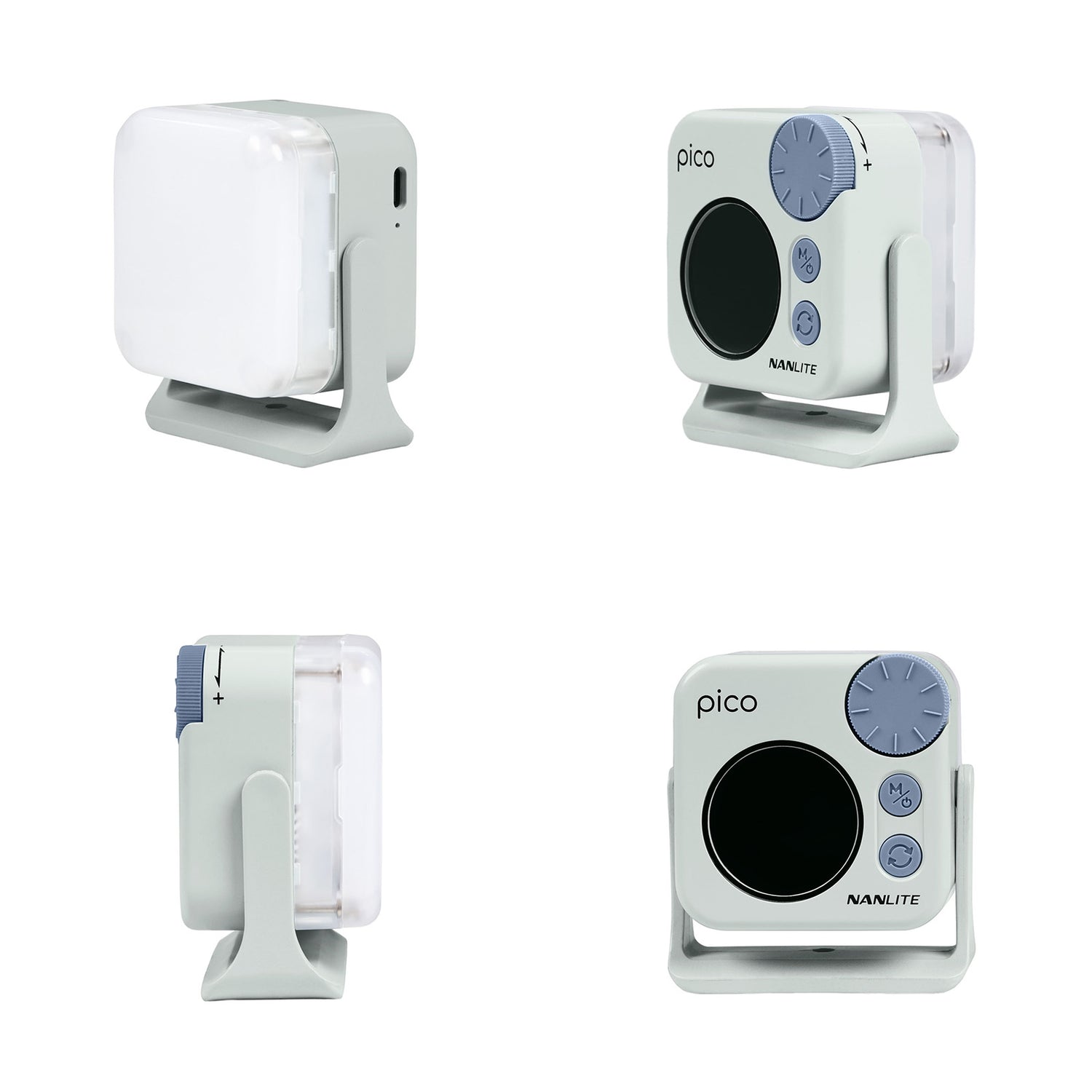 NANLITE pico 撮影用ライト LEDポケットライト フルカラー RGBW 色温度2700-7500K 国内正規品