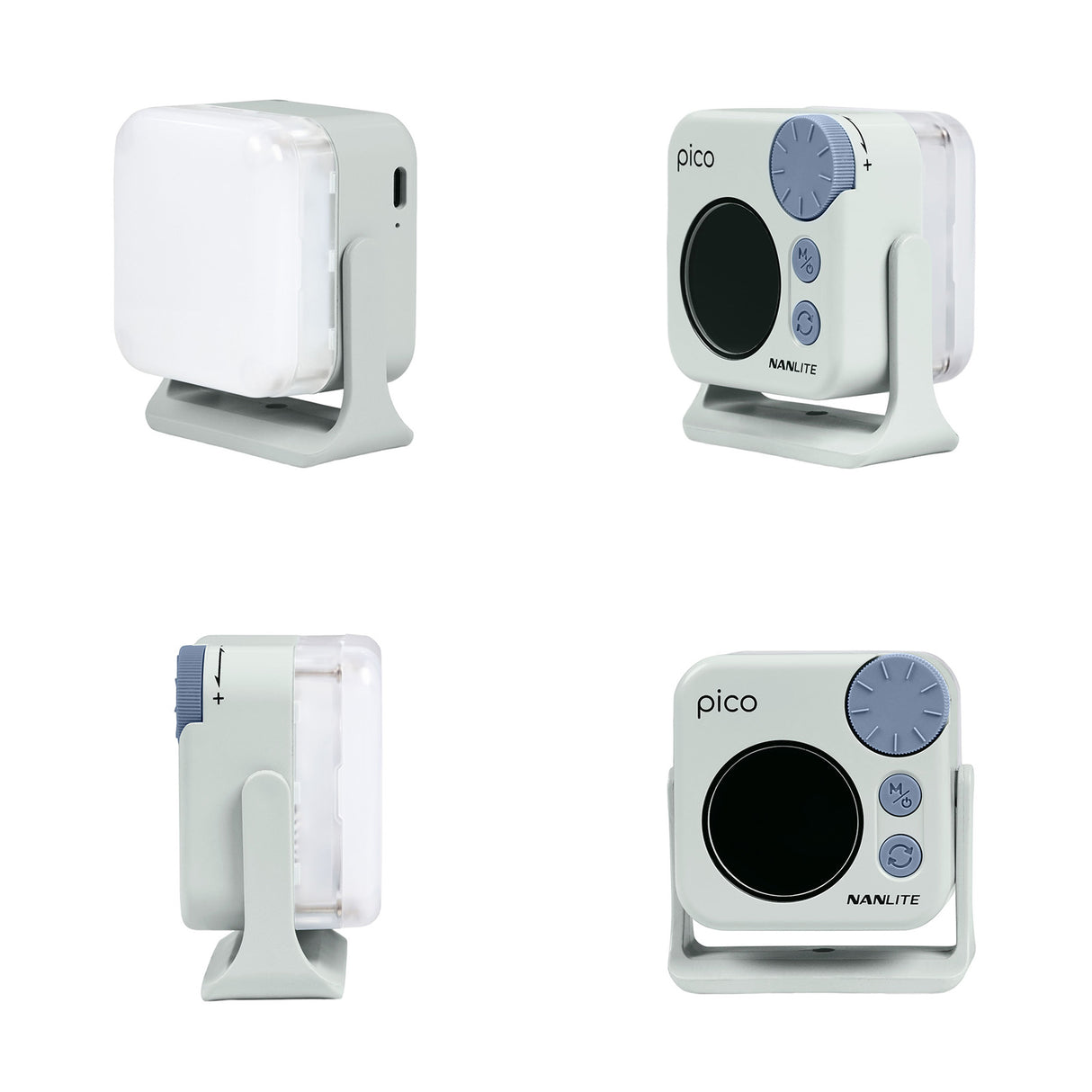 NANLITE pico 撮影用ライト LEDポケットライト フルカラー RGBW 色温度2700-7500K 国内正規品