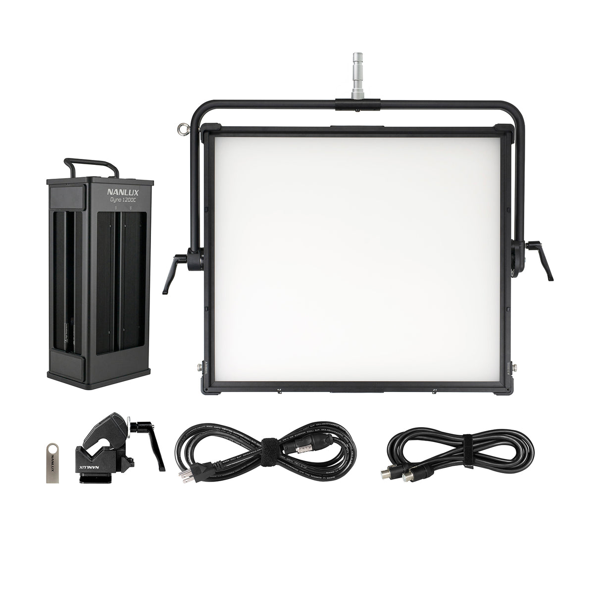 NANLUX Dyno 1200C 撮影用ライト RGBWWパネルライト 高出力 1200W 2700-20000K カラーモード4種類 24ヶ月保証