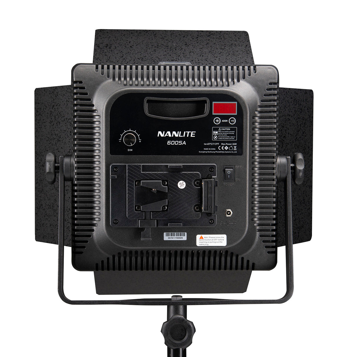 NANLITE 600SA 撮影用LEDライト パネルライト LIVE配信 動画撮影 色温度5600K CRI95 12ヶ月保証