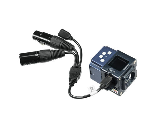 NANLITE CB-DMX-USBC-1/3III USB-C to DMX ケーブルスプリッター PavoTube II 6XR/T8-7X PavoBulb Evoke 5C対応