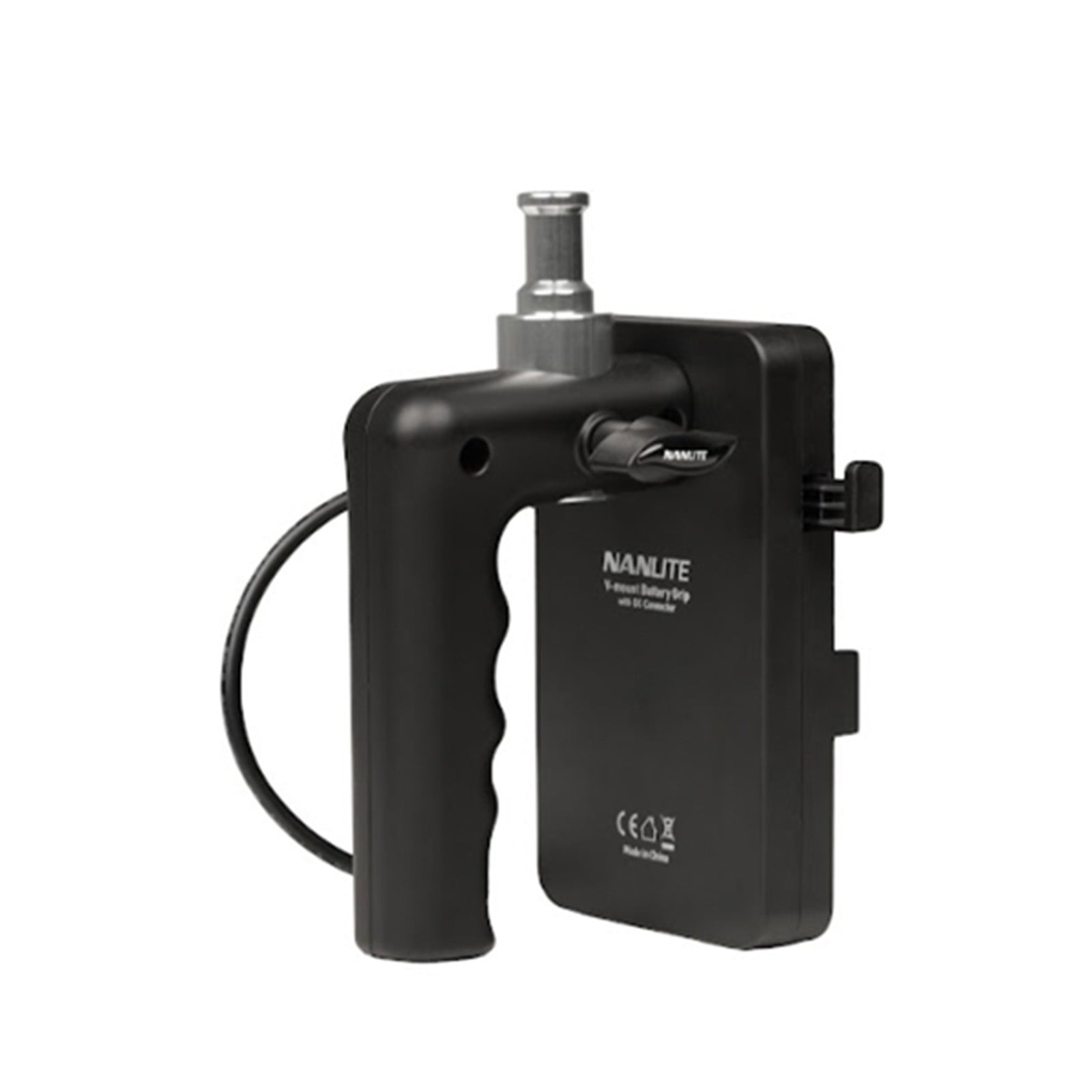 NANLITE BT-BG-V Vマウントバッテリーグリップ DCコネクター付き