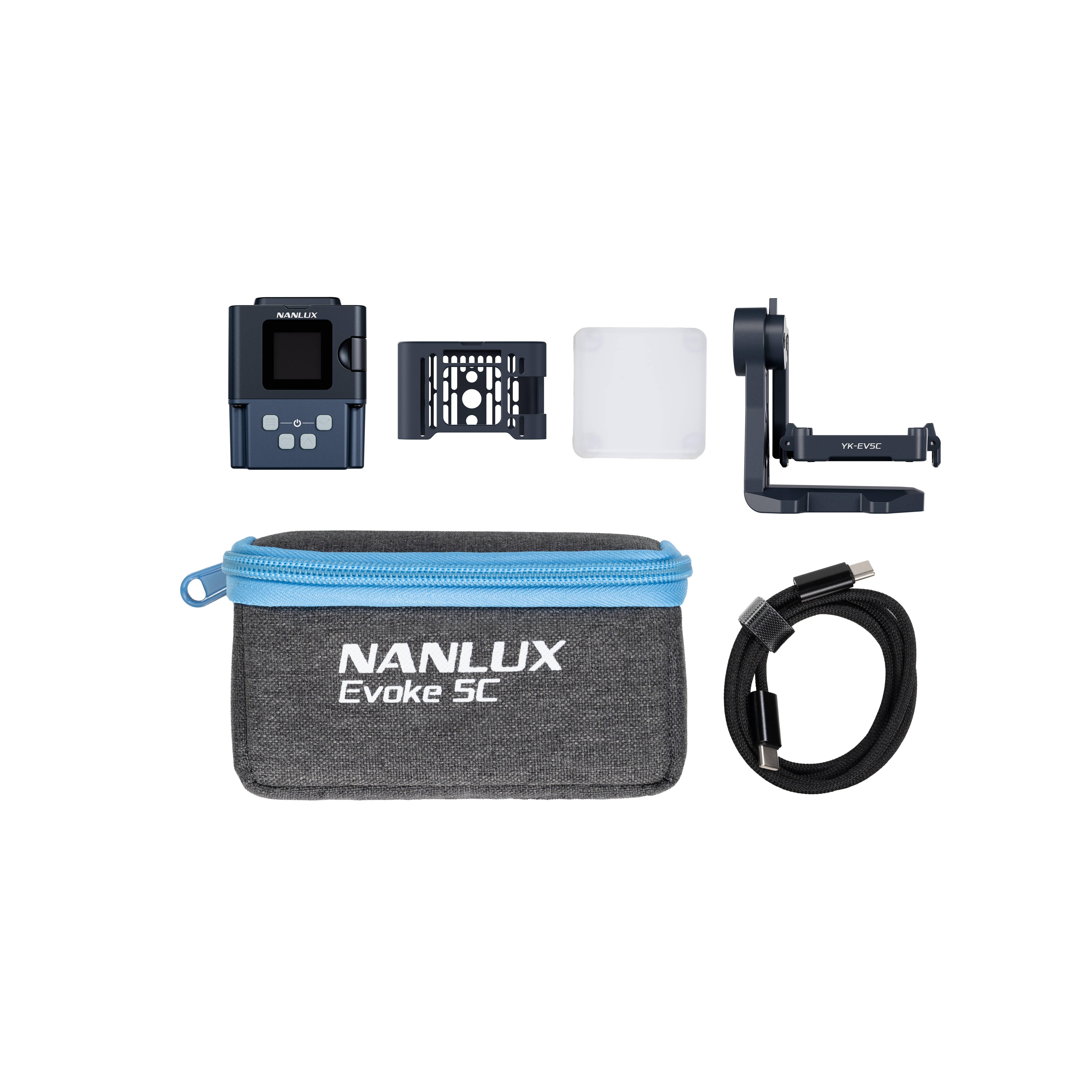 NANLUX Evoke 5C 撮影用ライト 6W 超小型フルカラースポットライト