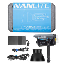 画像をギャラリービューアに読み込む, NANLITE FC-300B 撮影用ライト LEDスタジオライト バイカラー 350W 2700-6500K アプリ操作 ボーエンズマウント ケース付き 国内正規品
