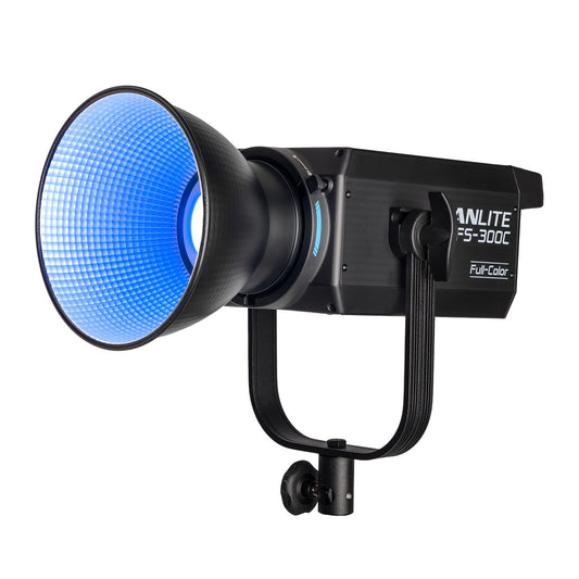NANLITE FS-300C 撮影用ライト LEDスポットライト 300W RGBライト フルカラー 2700-7500K GM調整 国内正規品