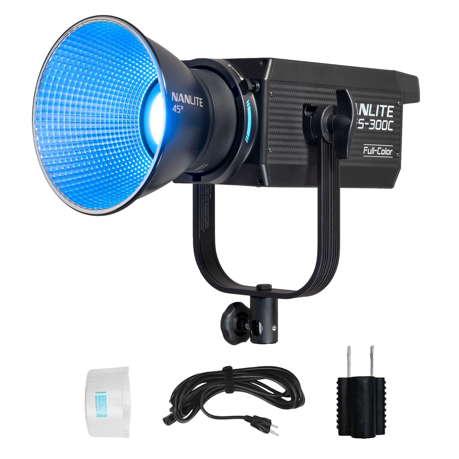 NANLITE FS-300B 撮影用ライト 350W 2700-6500K NANLITE FS-300B 撮影用ライト LEDスタジオライト 350W バイ