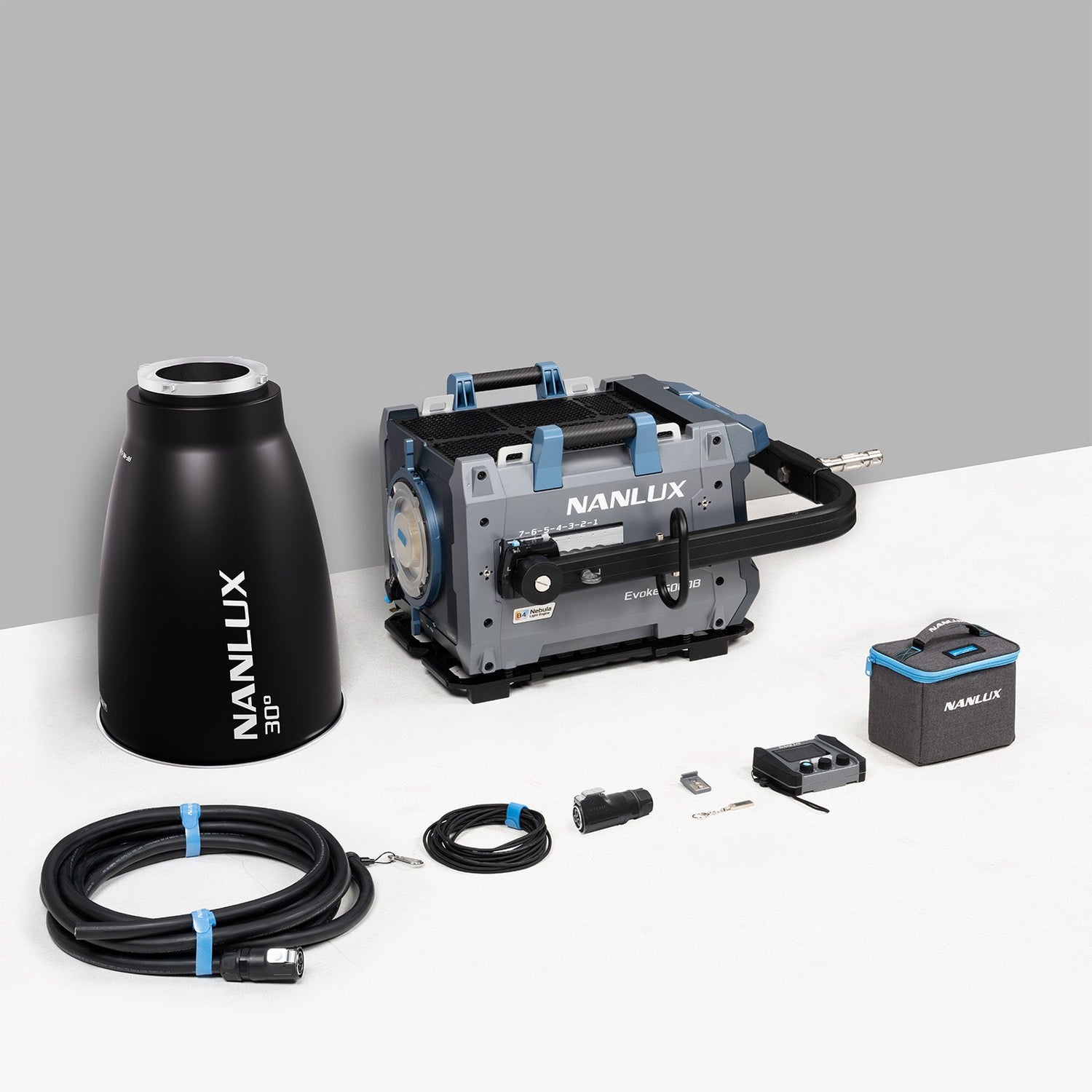 NANLUX Evoke 5000B 撮影用LEDライト スポットライト 定格5200W バイカラー 2700-6500K IP66 24ヶ月保証