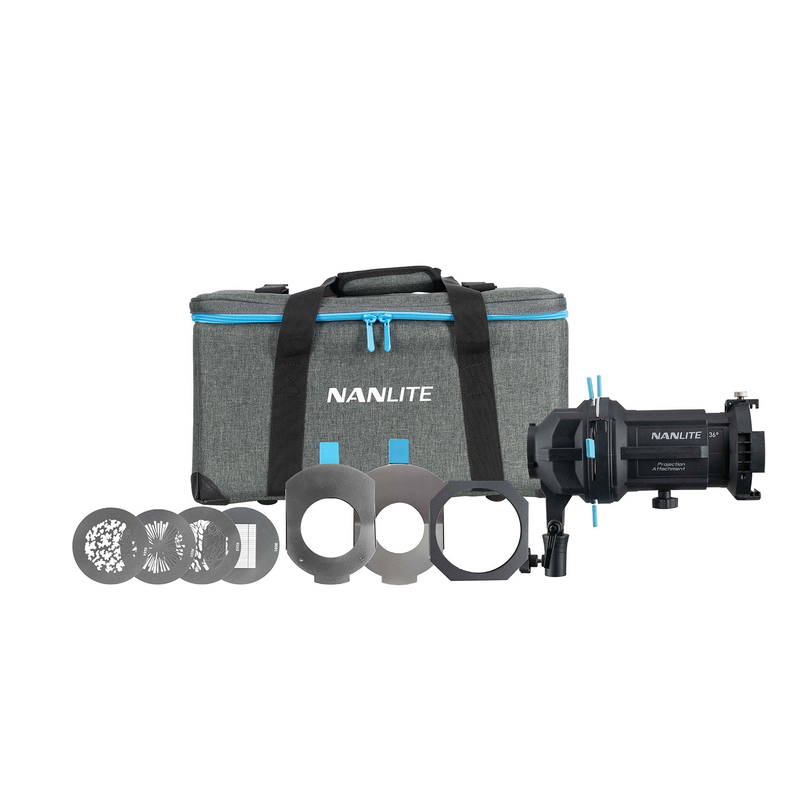 NANLITE PJ-FMM スポットライト36° 専用ケース付き NANLITE PJ-FMM-19 / PJ-FMM-36プロジェクションアタッチメント