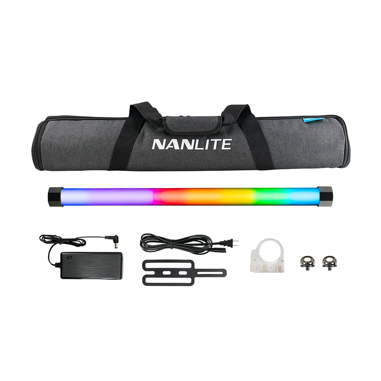 NANLITE PavoTube II 15X チューブ型撮影用ライト RGBライト LEDライト 36000色調光 色温度2700-12000K アプリ対応 物撮り PV撮影 12ヶ月保証