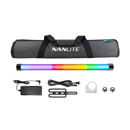 NANLITE PavoTube II 15X チューブ型撮影用ライト RGBライト LEDライト 36000色調光 色温度2700-12000K アプリ対応 物撮り PV撮影 12ヶ月保証