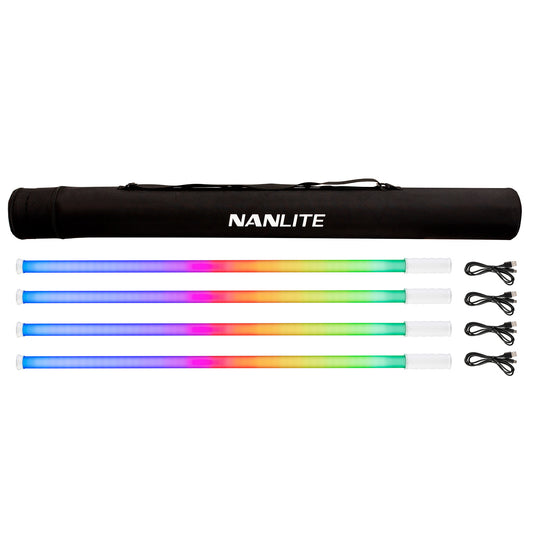 NANLITE PavoTube T8-7X ナンライト チューブ型撮影用ライト RGBライト LEDライト 36000色調光 色温度2700-7500K ライトペインティング 国内正規品