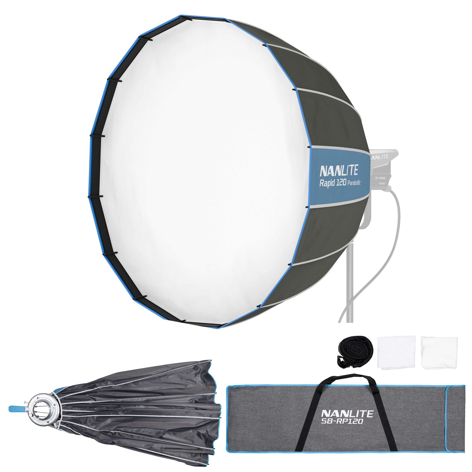 NANLITE Rapid 120 SB-RP120 パラボリックソフトボックス 120cm 