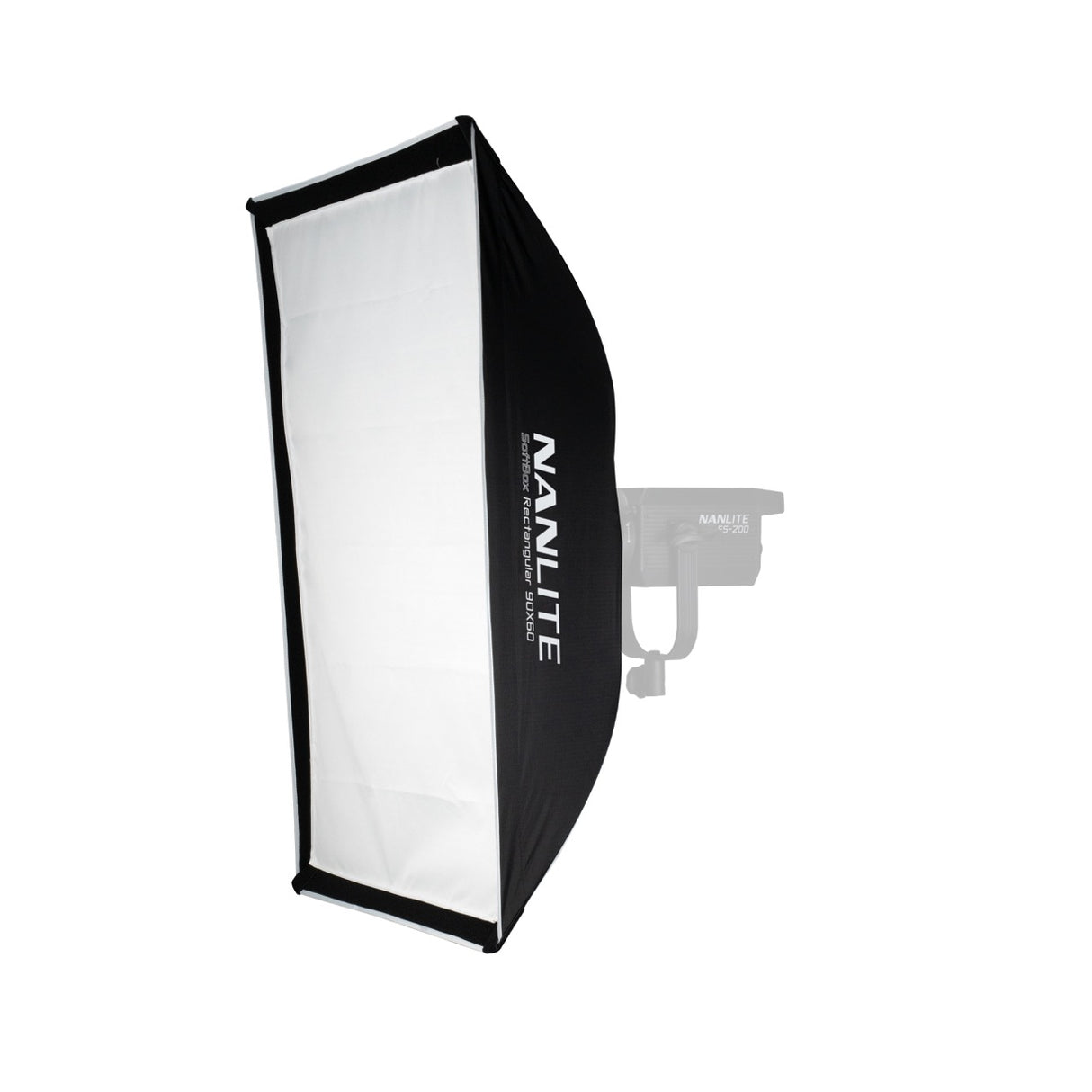 NANLITE SB-RT-90x60 90×60cm 長方形ソフトボックス レクタングル型 Forza FSシリーズ対応