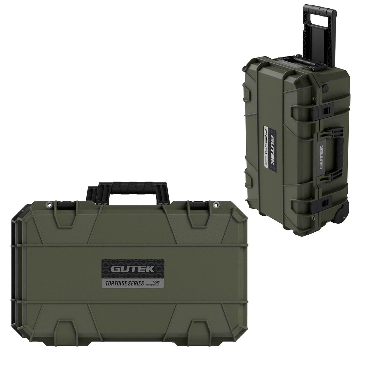 GUTEK Tortoise T-300 トロリー付保護ケース トロリーケース IP67 防塵 防水 容量30L 耐荷重40kg 国内正規品