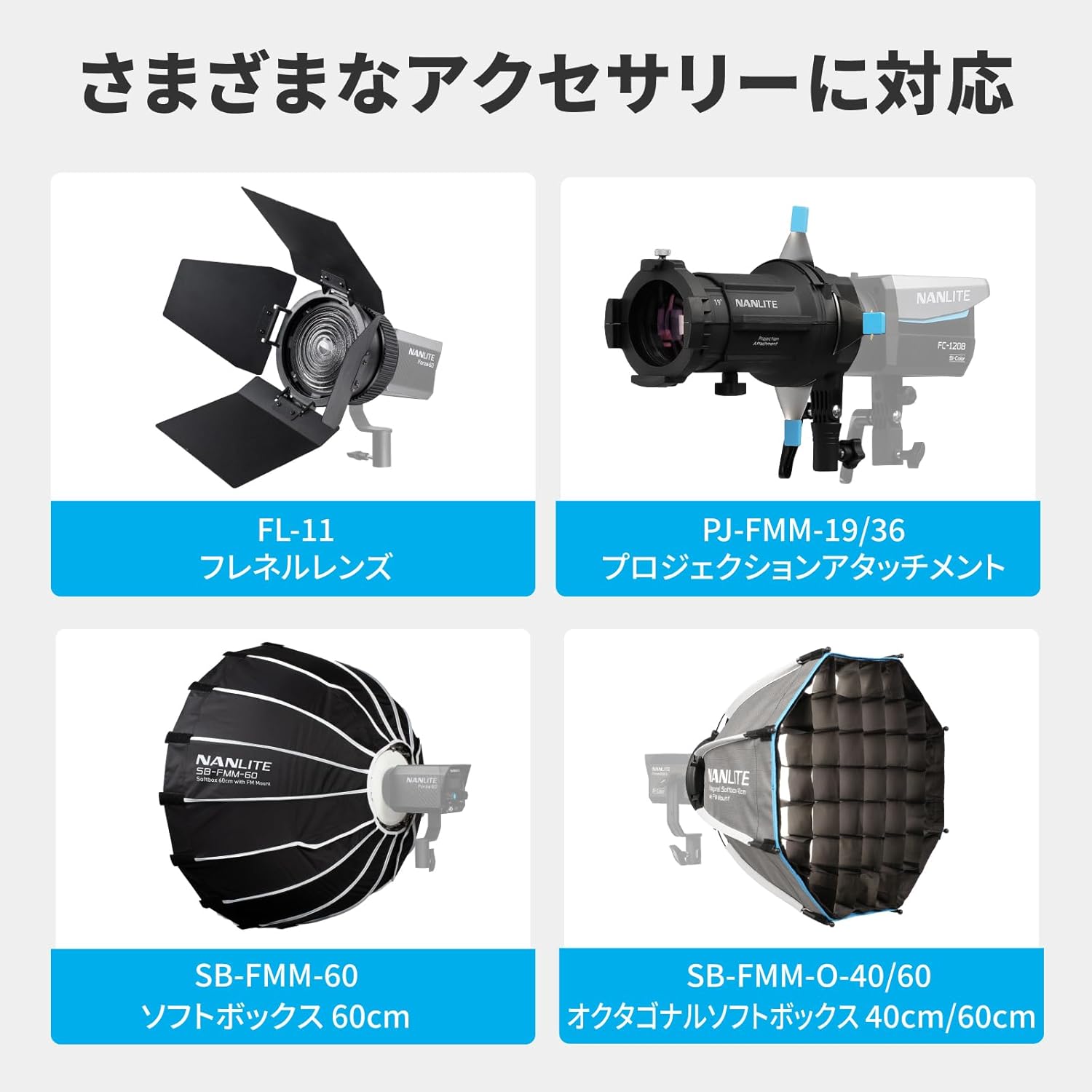 NANLITE FC-120B ナンライト　スタジオライト Amazon.com : NanLite FC-120B 120W Bi-Color LED Spotlight : Electronics