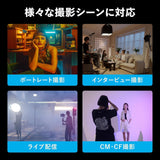 NANLITE Forza 60CR 撮影用ライト RGBLAC RGBライト LEDスポットライト フルカラー