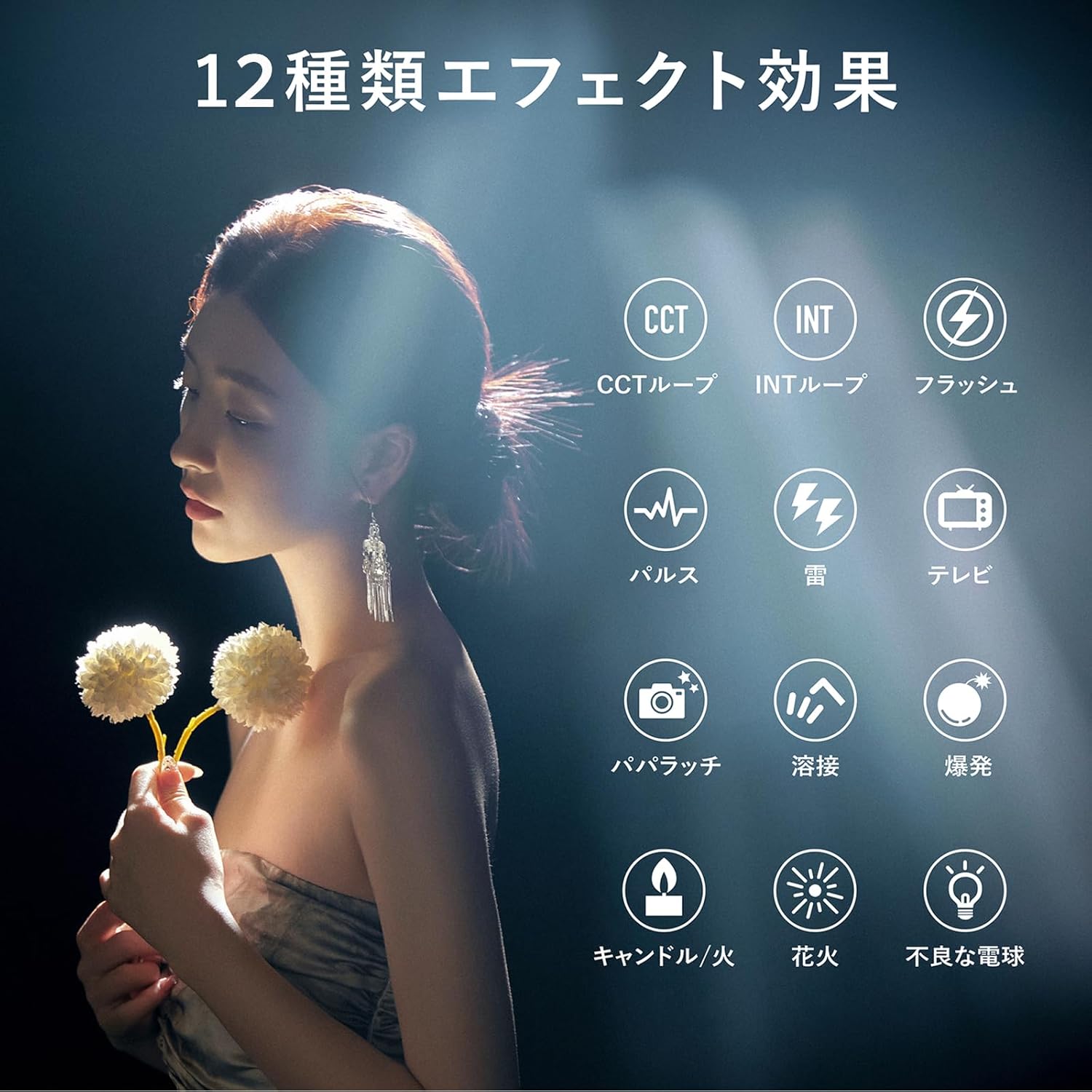 NANLITE FS-60B 撮影用LEDライト スポットライト 70W 2700-6500K