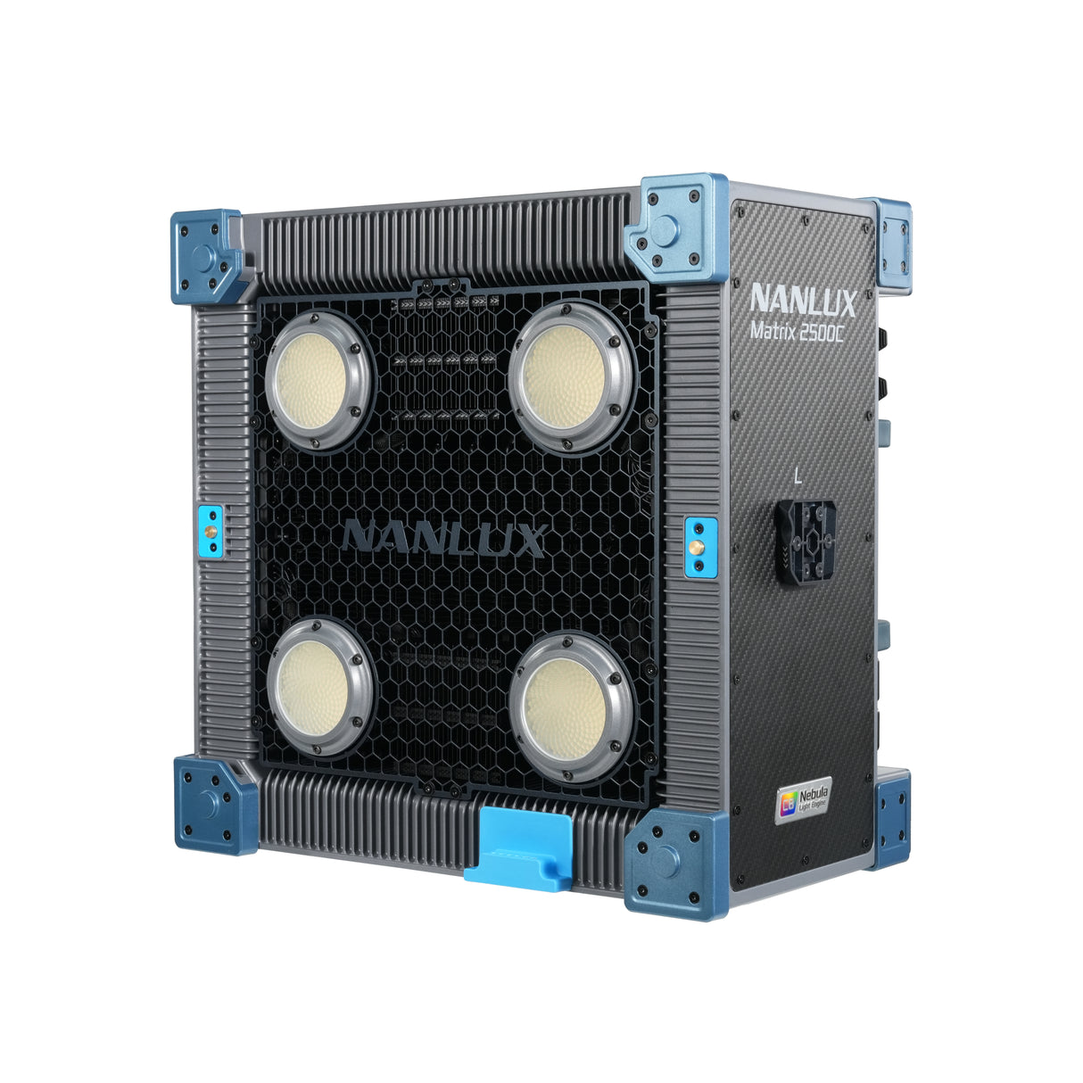 【発売予定】NANLUX Matrix 2500C スポットライト 2500W フルカラー 電動フレネルレンズ付属