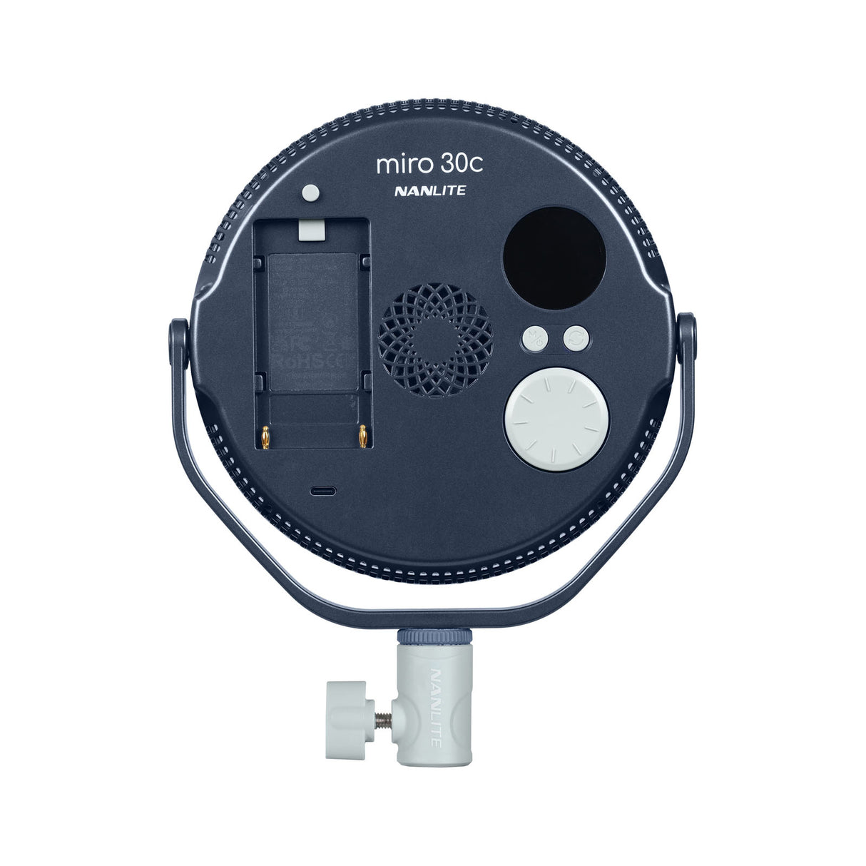 NANLITE miro 30c撮影用ライト LED 丸型パネルライト フルカラー RGBW 色温度2700-7500K 国内正規品
