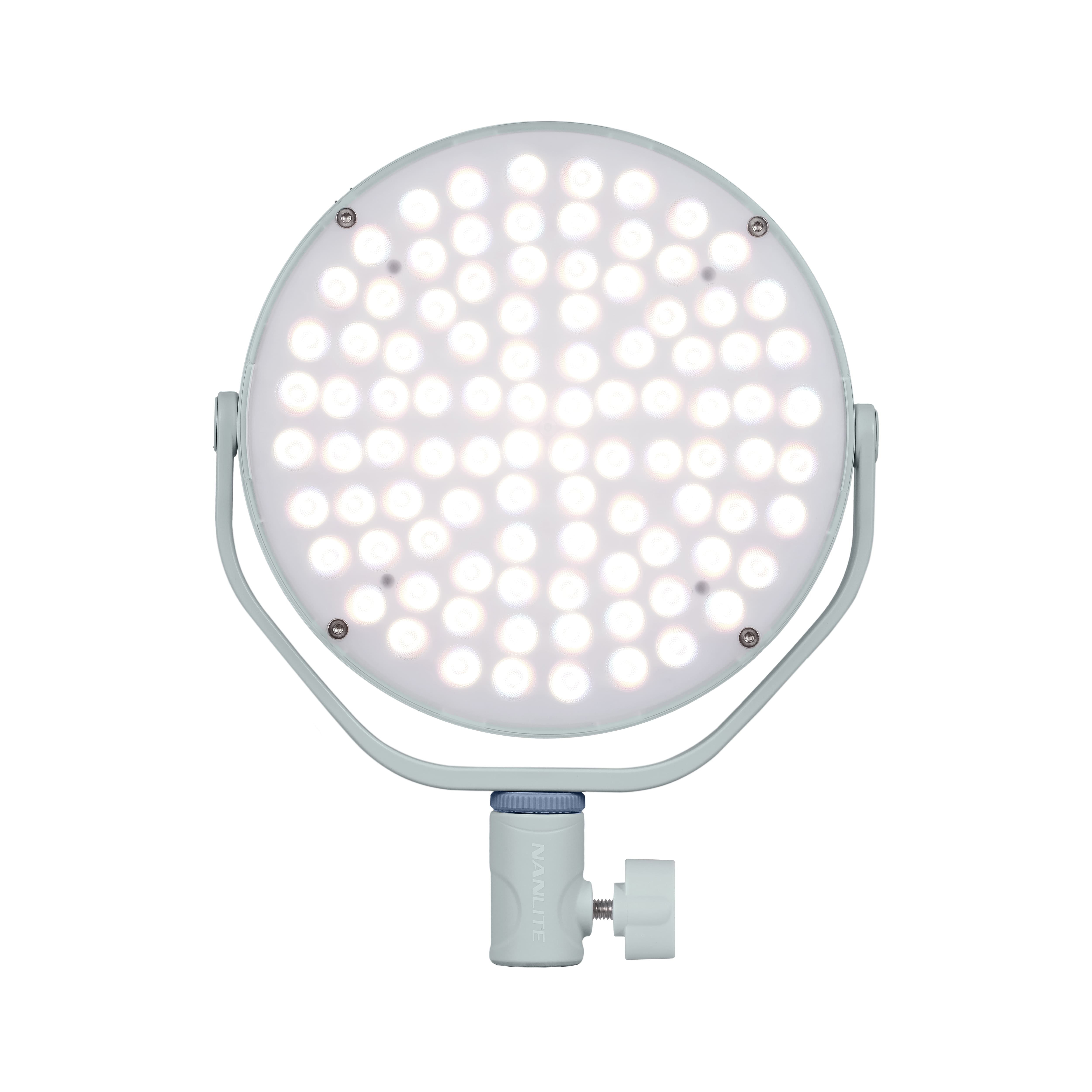 NANLITE miro 30c 撮影用ライト LED 丸型パネルライト フルカラー RGBW