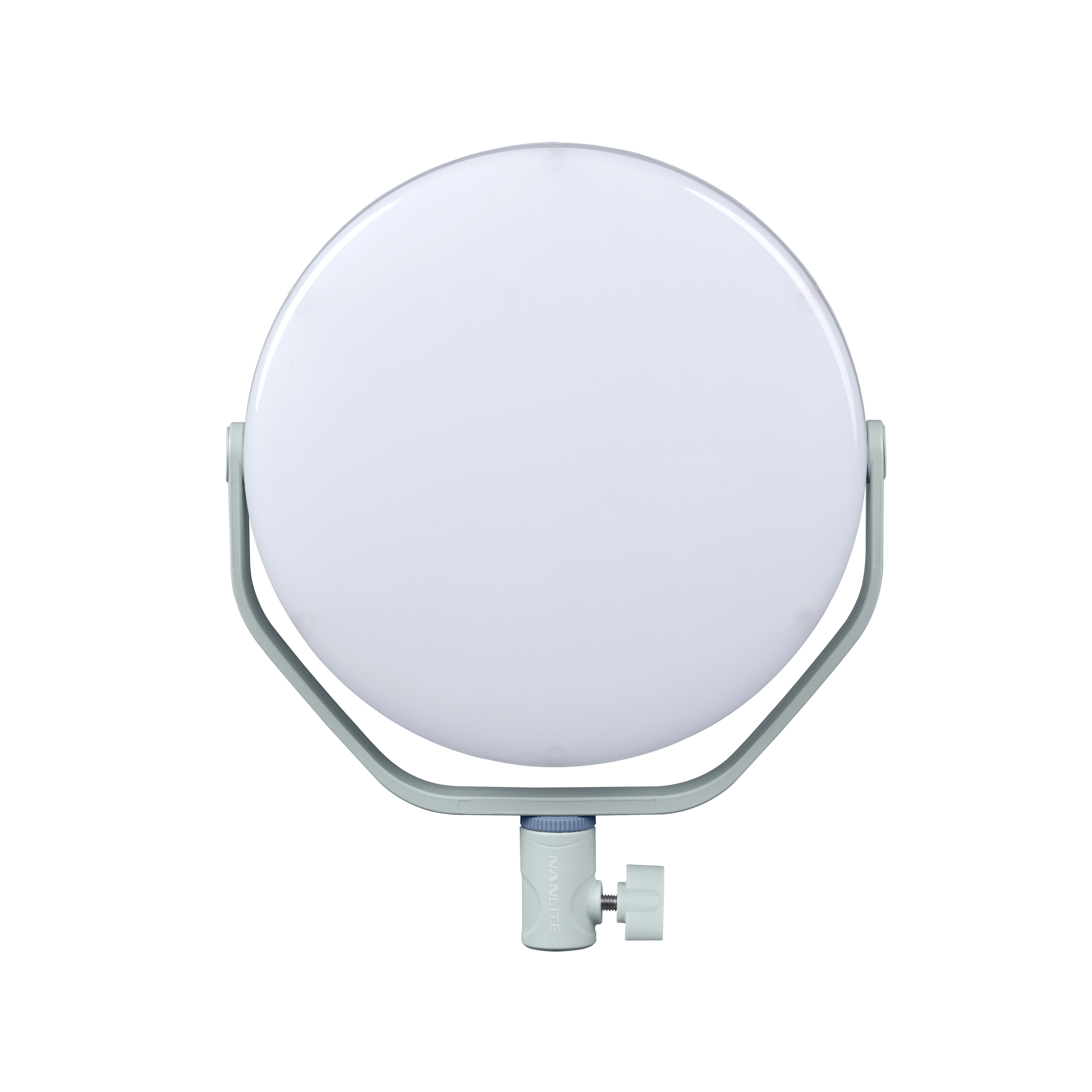 NANLITE miro 60c 撮影用ライト LED 丸型パネルライト フルカラー RGBW