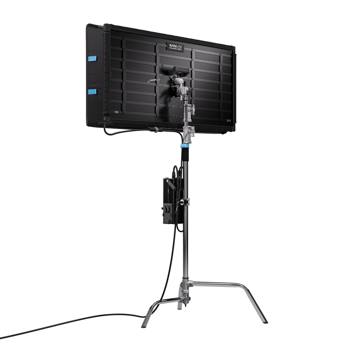 NANLITE PavoSlim 360C 撮影用ライト RGBWW パネルライト 2400-12000K フルカラー