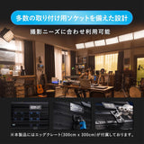 NANLITE PavoSlim 60C 撮影用ライト RGBWW パネルライト 2700-7500K フルカラー