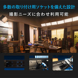 NANLITE PavoSlim 60CL 撮影用ライト  RGBWW パネルライト 2700-7500K フルカラー