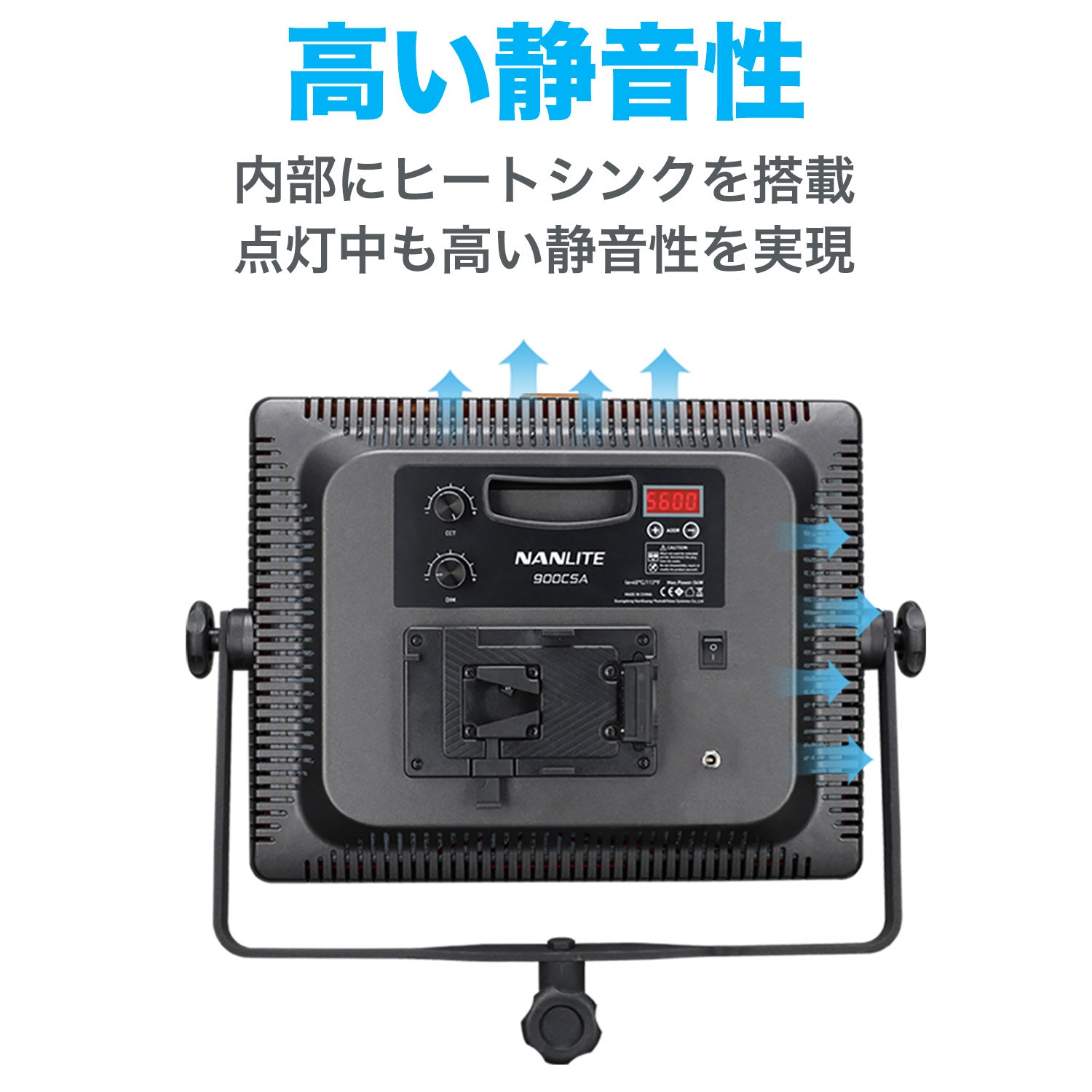 NANLITE 1200SA 撮影用LEDライト パネルLEDライト LIVE配信 動画