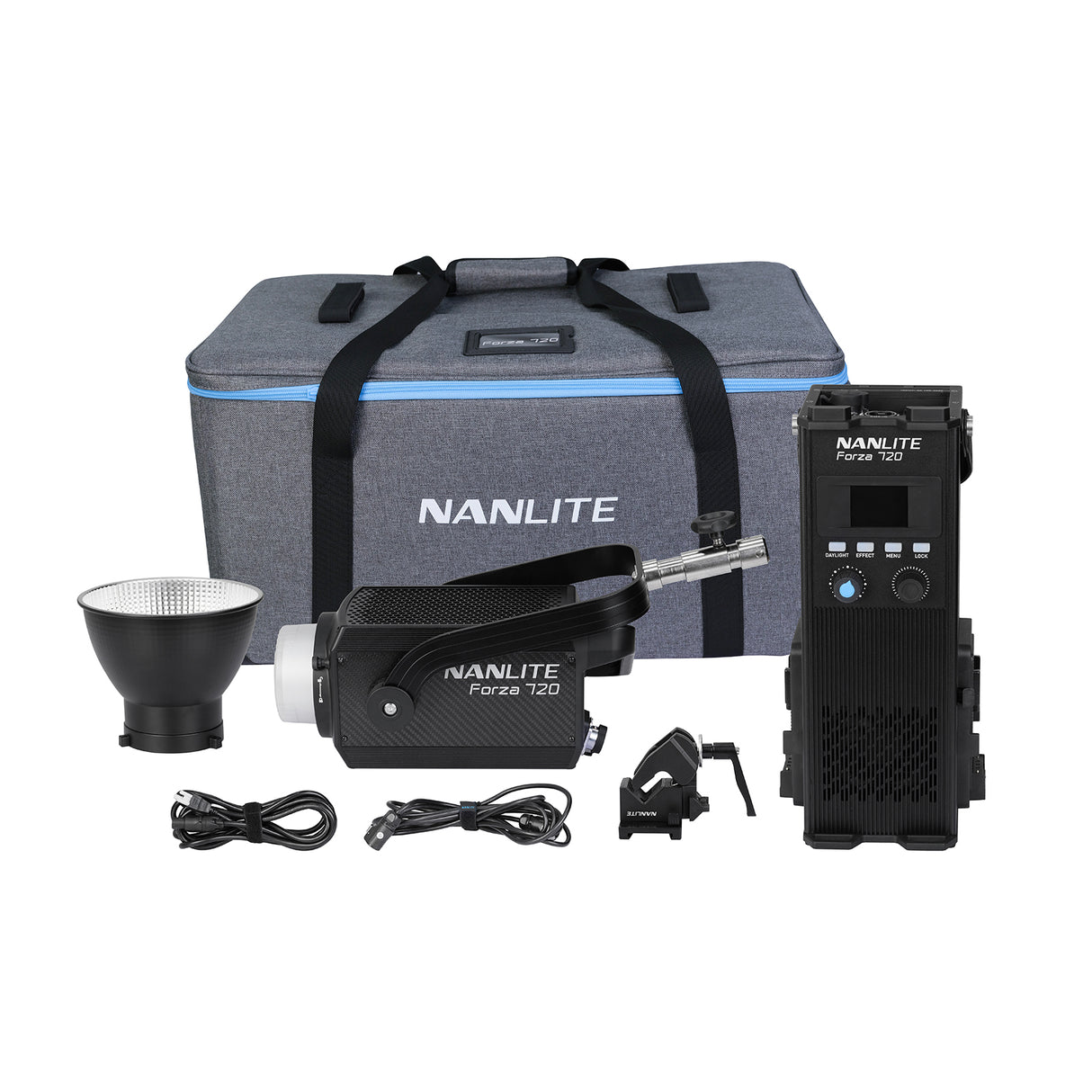 NANLITE Forza 720 ナンライト 撮影用ライト スタジオライト LEDライト 800W 高出力 色温度5600K CRI95 専用ケース付属 12ヶ月保証 