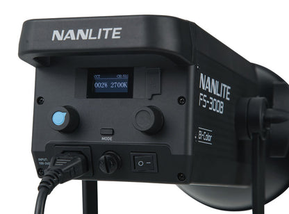 NANLITE FS-300B 撮影用ライト LEDスタジオライト 350W バイカラー 2700-6500K 国内正規品