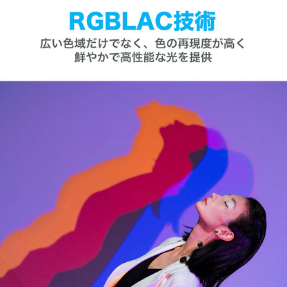 NANLITE Forza 60C 撮影用ライト RGBLAC RGBライト LEDスポットライト フルカラー 国内正規品