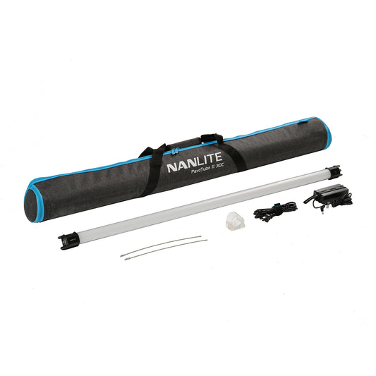NANLITE PavoTube II 30C チューブ型撮影用ライト RGBライト LEDライト 36000色調光 色温度2700-7500K GM調整 アプリ対応 物撮り ポートレート PV撮影 MV撮影 12ヶ月保証