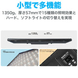 NANLITE MixPad II 27C 撮影用LEDライト パネルライト RGBライト ビデオライト 動画撮影 LIVE配信 2700-6500K CRI95 12ヶ月保証